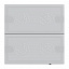 Сенсорный выключатель 4 KNX , 24V, 2-клавишный Gira. Вид 1.