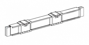 Прямая секция для болт. отв. блоков, 3l+n+per, al, 2000а, l=4000 мм Schneider Electric. Вид 1