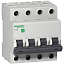Автоматический выключатель 4-полюсный, 50А, 4,5kА (хар-ка C) EASY 9 Schneider Electric. Вид 1.