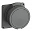 Розетка с прямым фланцем easy&safe 332eru1w,32a,3p+e,ip67,1ч ABB. Вид 1.