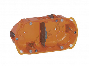 Коробка Batibox для кирпичных стен,2 постa, (40мм)  Legrand. Вид 1
