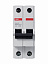 BMS412C16 Автоматический выключатель 2-полюсный, 16А, 4,5kA (хар-ка C) ABB. Вид 4.
