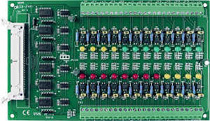 Выносная плата 24 дискретных входов AC/DC с изоляцией, совместима с Opto-22 ICP DAS. Вид 1