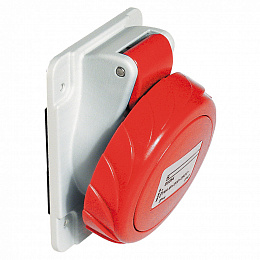 Розетка панельная, угловая винт 16a 2pe 380-415 IP67 Schneider Electric. Вид 1