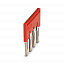 FBS 4-8 Перемычка на 4 полюса (красная) Phoenix Contact. Вид 1.