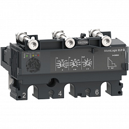 MIC2.2G 100A Расцепитель 3-полюсный, 100А для NSX100 Schneider Electric. Вид 1