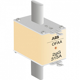 OFAF2H315 Плавкая вставка 315А, размер 2, тип gG, 500В AC ABB. Вид 1