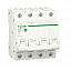 Автоматический выключатель 4-полюсный (АВ) B 16А 6кA Schneider Electric. Вид 1.