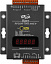Программируемый сервер устройств, 1xRS-232, 1xRS-485, 1xRS-422/485, POE, Modbus, LED-дисплей, металлический корпус ICP DAS. Вид 1.