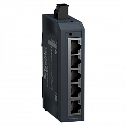 Коммутатор неуправляемый Modicon, 5TX Schneider Electric. Вид 1