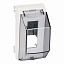 Адаптор под два 18мм модуля OL45 RAL9003 Schneider Electric. Вид 1.