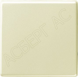 Клавиша одинарная (кремовый глянцевый) System 55 GIRA. Вид 1