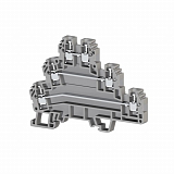 PUK 3 Клемник 3-х ярусный 2,5мм² (серый) Klemsan