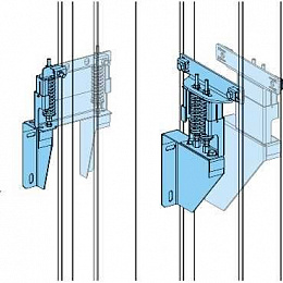 Вертикальный крепеж h324 Schneider Electric. Вид 1