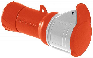 Кабельная розетка, винт 32А 3P+N+E IP44 380В Schneider Electric. Вид 1