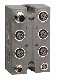 Аналоговый модуль ip 67, 4 входа rtd, 12 бит, разъемы м12 Schneider Electric. Вид 1