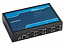 Ethernet сервер устройств, 8xRS-232/422/485, DB9 Male, 12..48В DC, -40...+75C MOXA. Вид 1.