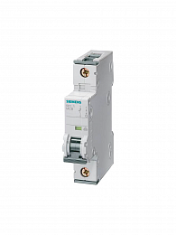Автомат 1-полюсный 1А 6кА (хар-ка C) Siemens. Вид 1
