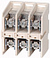 32136 K150/3 Клемма, 250A, 3-полюсный  Eaton. Вид 1.