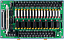 Выносная плата 24 силовых реле (24В), совместима с Opto-22, разъем DB37 ICP DAS. Вид 1.