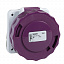 Розетка скрытой установки прямого монтажа 3P 16А IP67 Schneider Electric. Вид 1.
