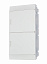 Бокс встраиваемый на 72 мод. непрозрачная дверь (с клемм.) 430х735х128 Mistral41 ABB. Вид 1.