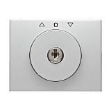 Накладка с замком к жалюзийному замочному выключателю (алюминиевый) K.5 Berker