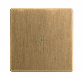 SR-1-840 Клавиша одинарная free@home, Династия, латунь античная ABB. Вид 1