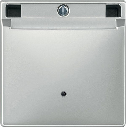 Накладка с карточкой ключом, sd (сталь) Merten Schneider Electric. Вид 1