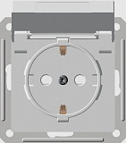 Розетка С/У, 2К+З, 16А, 250В со шторками, IP44 белый Wessen 59 Systeme Electric