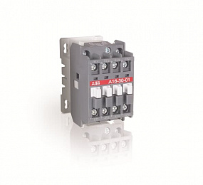 Контактор A16-30-01 (16А AC3) катушка 220В AC ABB. Вид 1