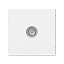 Розетка TV, проходная 4DB, механизм (лотос) ARTGALLERY Systeme Electric. Вид 1.