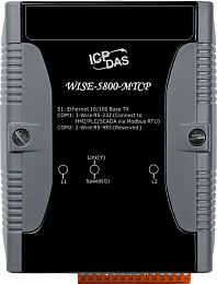 Web-программируемый контроллер, 16-bit CPU, поддержка I-7000 / ET-7000 / плат XW, Modbus TCP Master/Slave ICP DAS. Вид 1