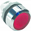 MP1-21R Кнопка красная с подсветкой без фиксации (только корпус) ABB. Вид 1.