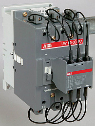 UA95-30-00 Контактор (для коммутации конденсаторов мощностью до 60кВар) катушка управления 100В AC ABB. Вид 1