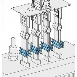 Шинные зажимы 120мм Schneider Electric. Вид 1
