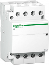 Модульный контактор 4 полюса (4нз).40а. цепь управления 220в 50гц Schneider Electric. Вид 1