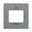 3299H-A40200 69 Накладка Levit для механизмов FM радио / Busch-iNet радио / Bluetooth радио сталь ABB. Вид 1.