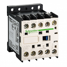 Промежуточное реле 4но, цепь управления 36 в dc Schneider Electric. Вид 1