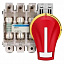 Корпус выключателя-разъединителя 3P, 50А (14X52) Schneider Electric. Вид 1.
