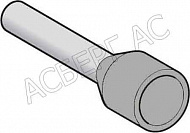 Наконечник изол. 0,75 мм.кв серый (1уп.-1000шт) Schneider Electric