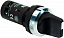 C2SS2-30B-10 Переключатель 2-х позиционный черный 1НО с фиксацией ABB. Вид 1.