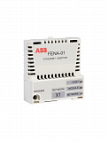 FENA-01 Коммуникационный модуль EtherNet (EtherNet/IP, Modbus/TCP) ABB