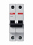 BMS412C25 Автоматический выключатель 2-полюсный, 25А, 4,5kA (хар-ка C) ABB. Вид 4.