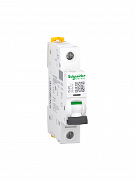 iC60L 1P 16А Автоматический выключатель 1-полюсный, 16А, 15кА (хар-ка С) Schneider Electric. Вид 1