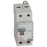 DX3 Блок утечки тока (УЗО) 2-полюсный, 63А, 100mA, тип AC Legrand