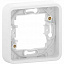 Рамка 1-постовая без винтов IP55 (белый) Mureva Styl Schneider Electric. Вид 1.