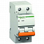 Автоматический выключатель 2-полюсный, 50А, 4,5kА (хар-ка C) EASY 9 Schneider Electric. Вид 1.