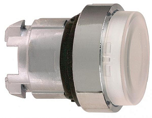 Головка кнопки 22мм с подсветкой zb4bw11 Schneider Electric. Вид 1