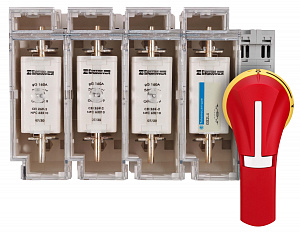 Ручки для фронтальных выносных рукояток ip65.красный/желтый Schneider Electric. Вид 1